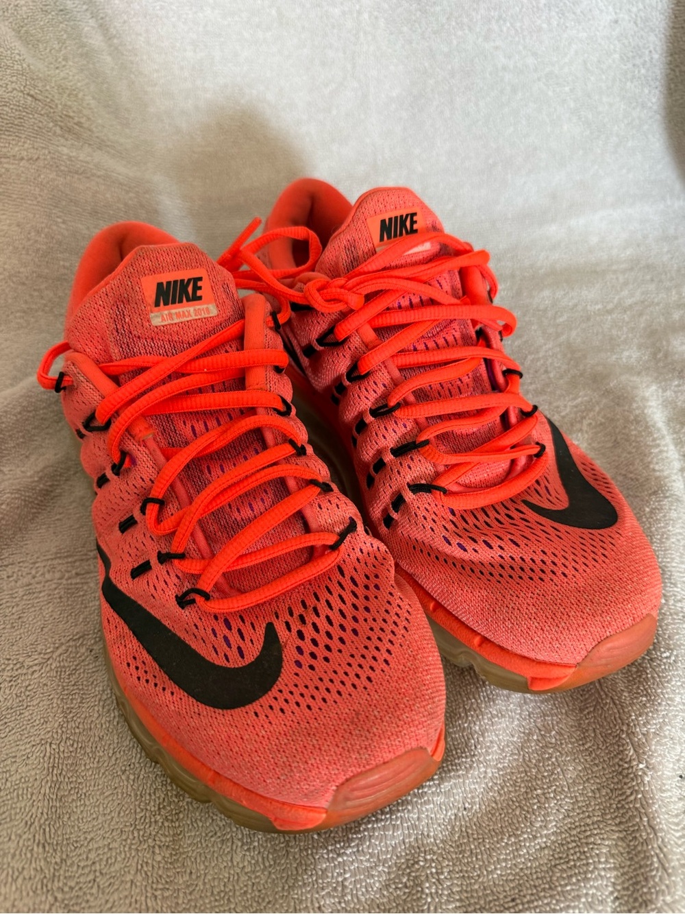 Nike Kids' Neon Orange Athletic Sneakers